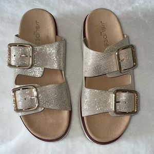 NEW j slides sandals